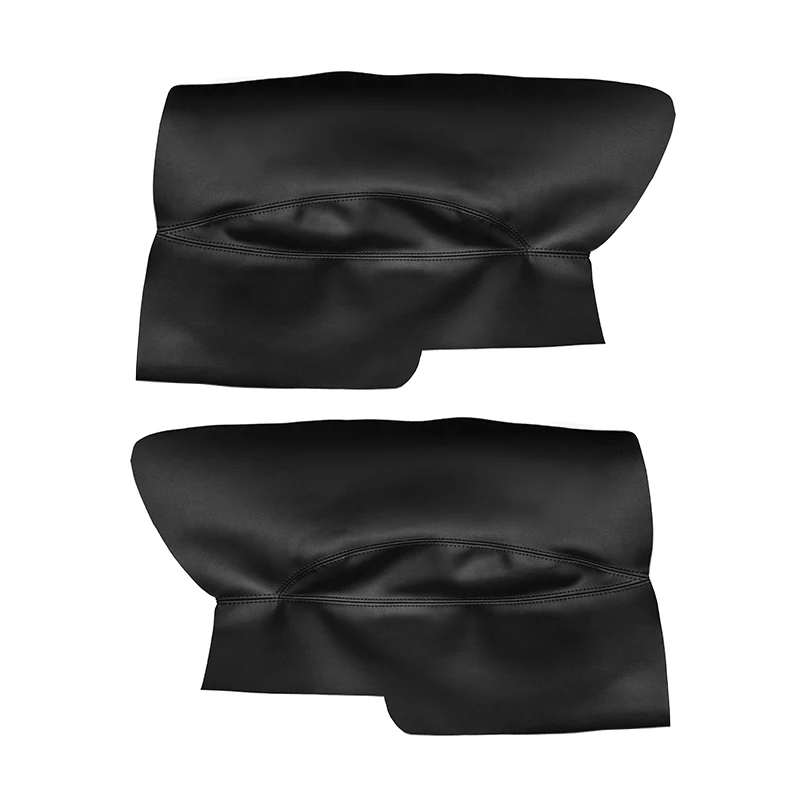 Sólo 3 puertas de cuero suave para coche, cubierta de Panel de reposabrazos de puerta para VW Golf 5 MK5 2005 - 2009 2010, cubierta de Panel de reposabrazos de puerta, pegatina embellecedora - imagen 3