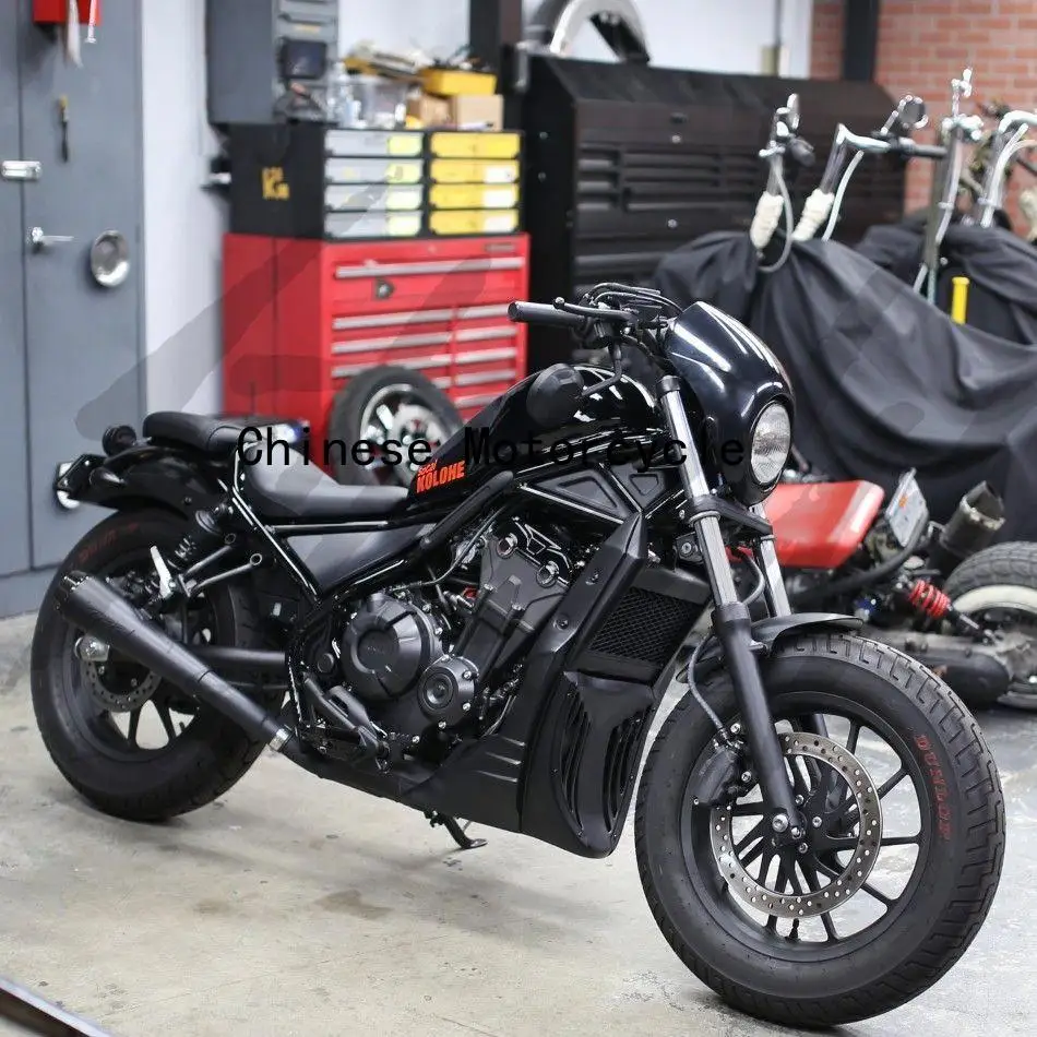 Sistema de escape Honda Rebel 500 2017-2020 en acero inoxidable - imagen 5