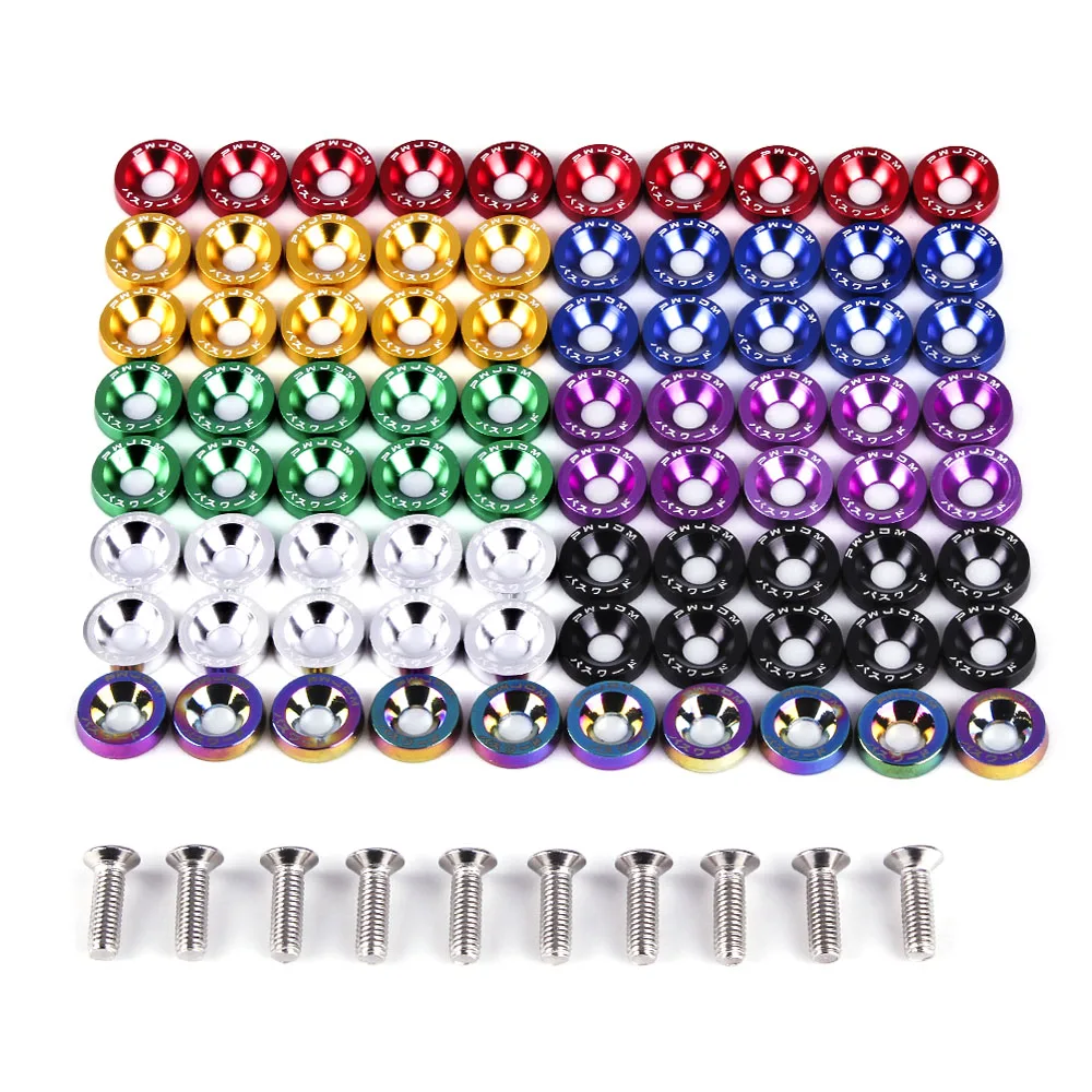 Colores disponibles para personalización