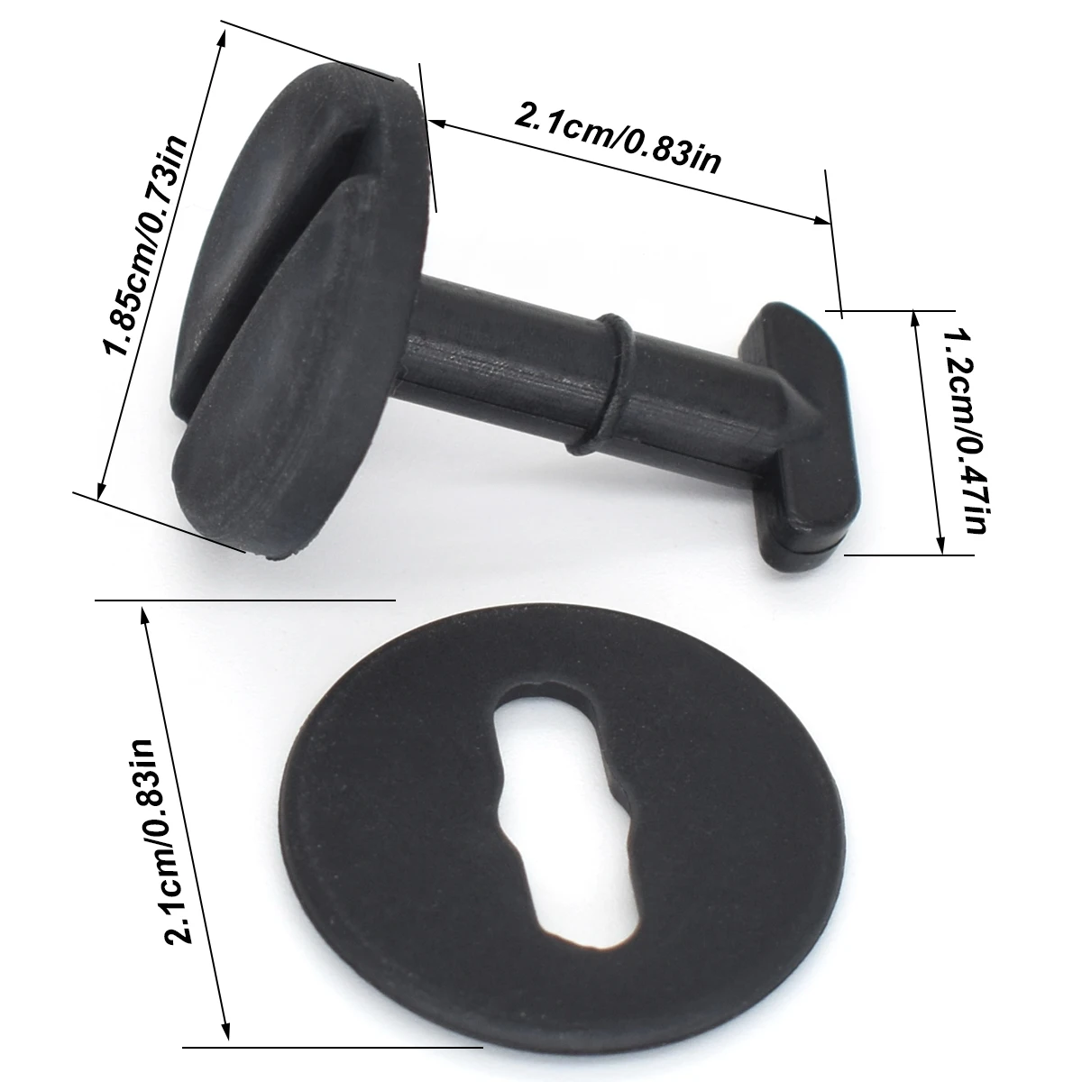 Clips de alfombrilla BMW E32, E34, E36, E46, E38 y E39 - imagen 2