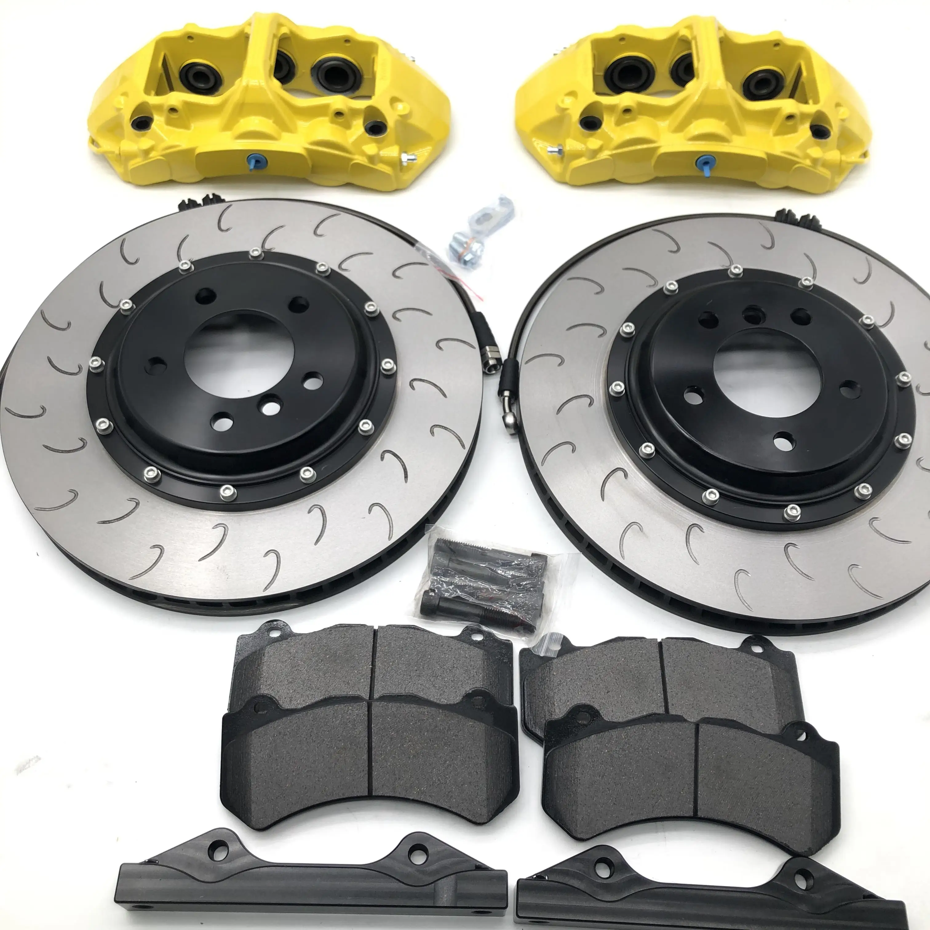 Jekit-Kit de freno automático, Rotor de disco, pinza, seis macetas para RS3 8V Hatch 380, 2016x34mm - imagen 3
