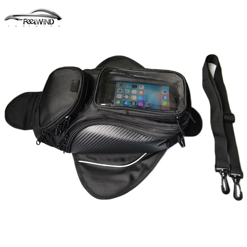 Bolsa magnética para depósito de moto con soporte para móvil/GPS - imagen 2