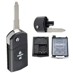Carcasa llave Mazda dos/tres botones – modelos 2, 3, 5, 6 y CX-5