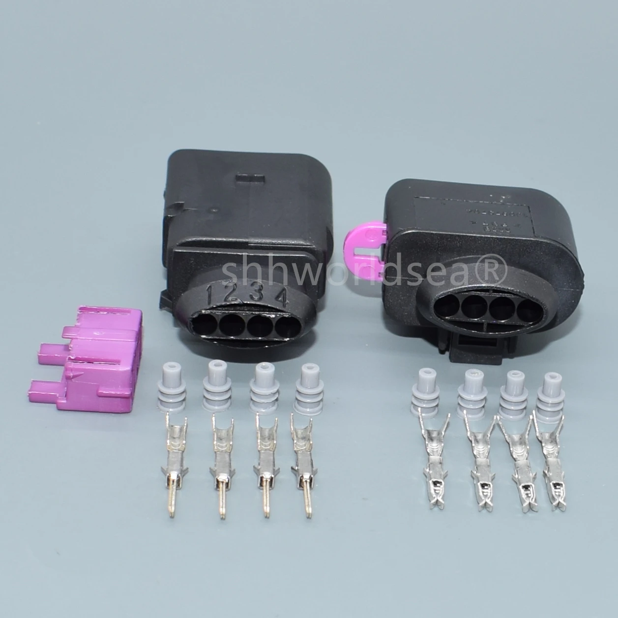 1J0 973 704 Conector sensor presión aire 4 vías A4/A6 nuevo - imagen 5