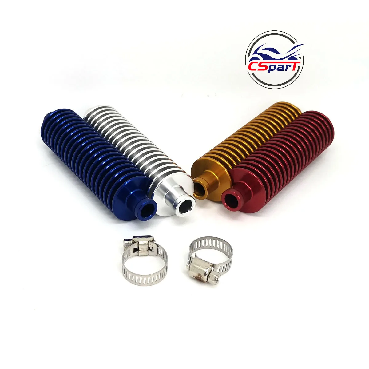 Radiador aluminio CNC Blata para minimoto 49cc ZPF Polini - imagen 3