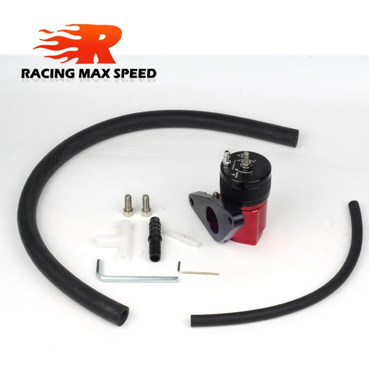 Kit válvula BOV turbo Subaru WRX STI rojo/negro - imagen 3