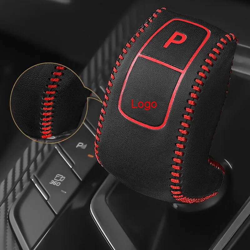Cubierta cuero PU Tonlinker para pomo del cambio – Geely Coolray SX11 - imagen 3