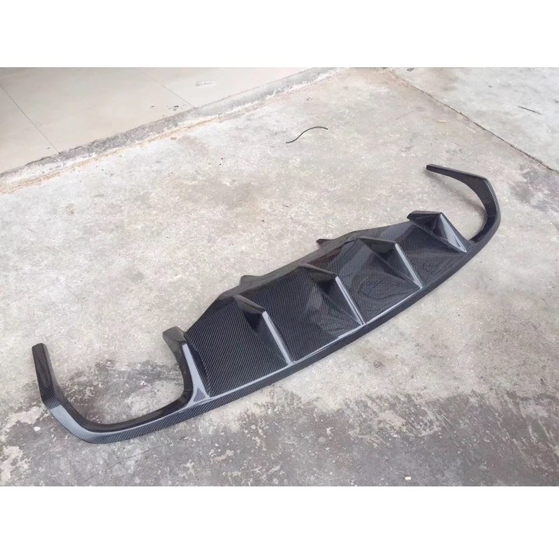 Parachoques trasero de fibra de carbono para Porsche Macan 2014-2016 - imagen 3