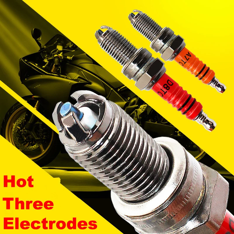 Bujía de iridio D8TJC para motor GY6 en moto ATV - imagen 4