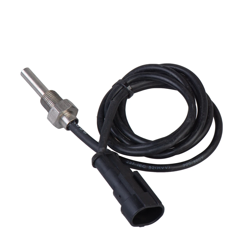 Medidor temperatura agua digital 12V 1/8 NPT universal rojo coche - imagen 2