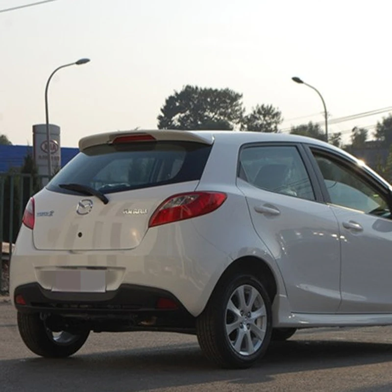 Spoiler trasero ABS Mazda2 hatchback – ajuste preciso color imprimación - imagen 5