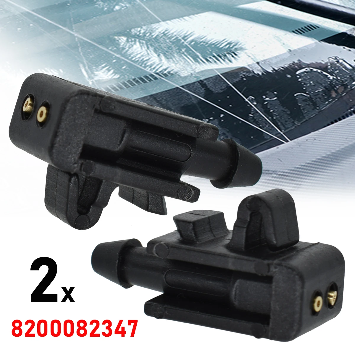 Tobera limpiaparabrisas Renault Megane Scenic MK2 MK3 8200082347