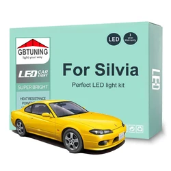 Bombillas LED interior Canbus - Nissan Silvia S13/S14/S15 (1988-2003)