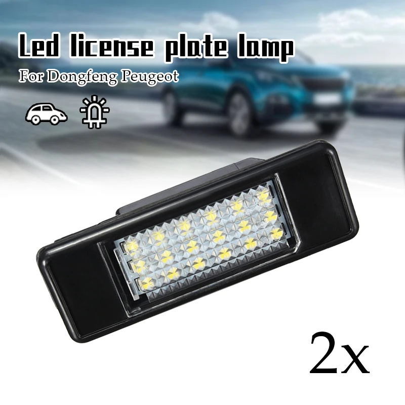 Lámpara LED SMD de matrícula para Peugeot y Citroën - imagen 3
