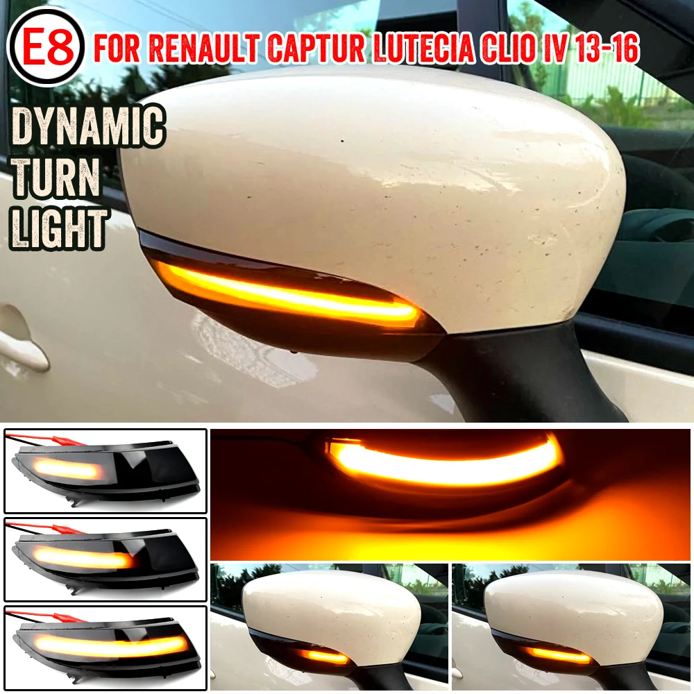 Vista frontal del intermitente LED dinámico
