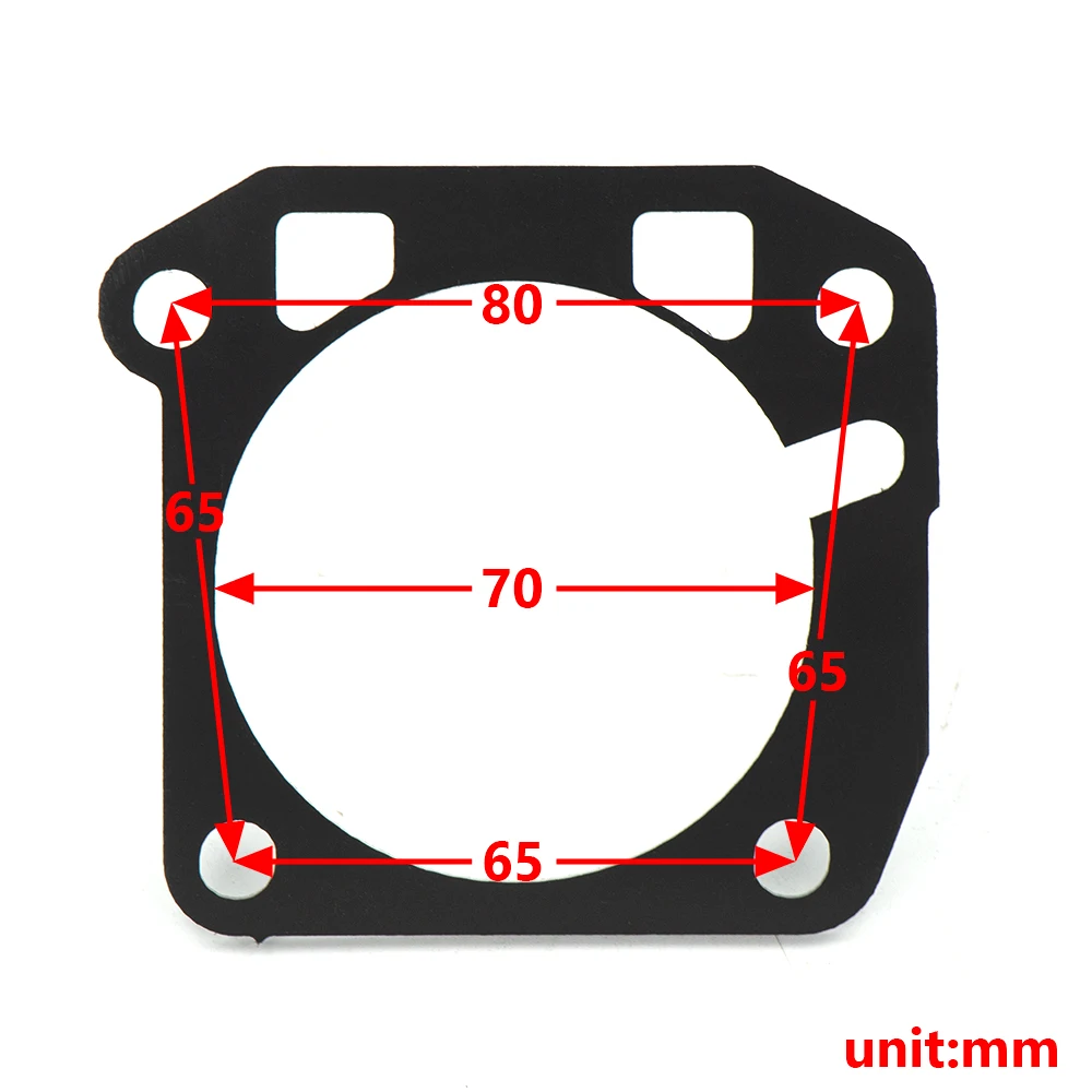 Cuerpo de mariposa térmico 70 mm para Honda Civic B16 - imagen 5
