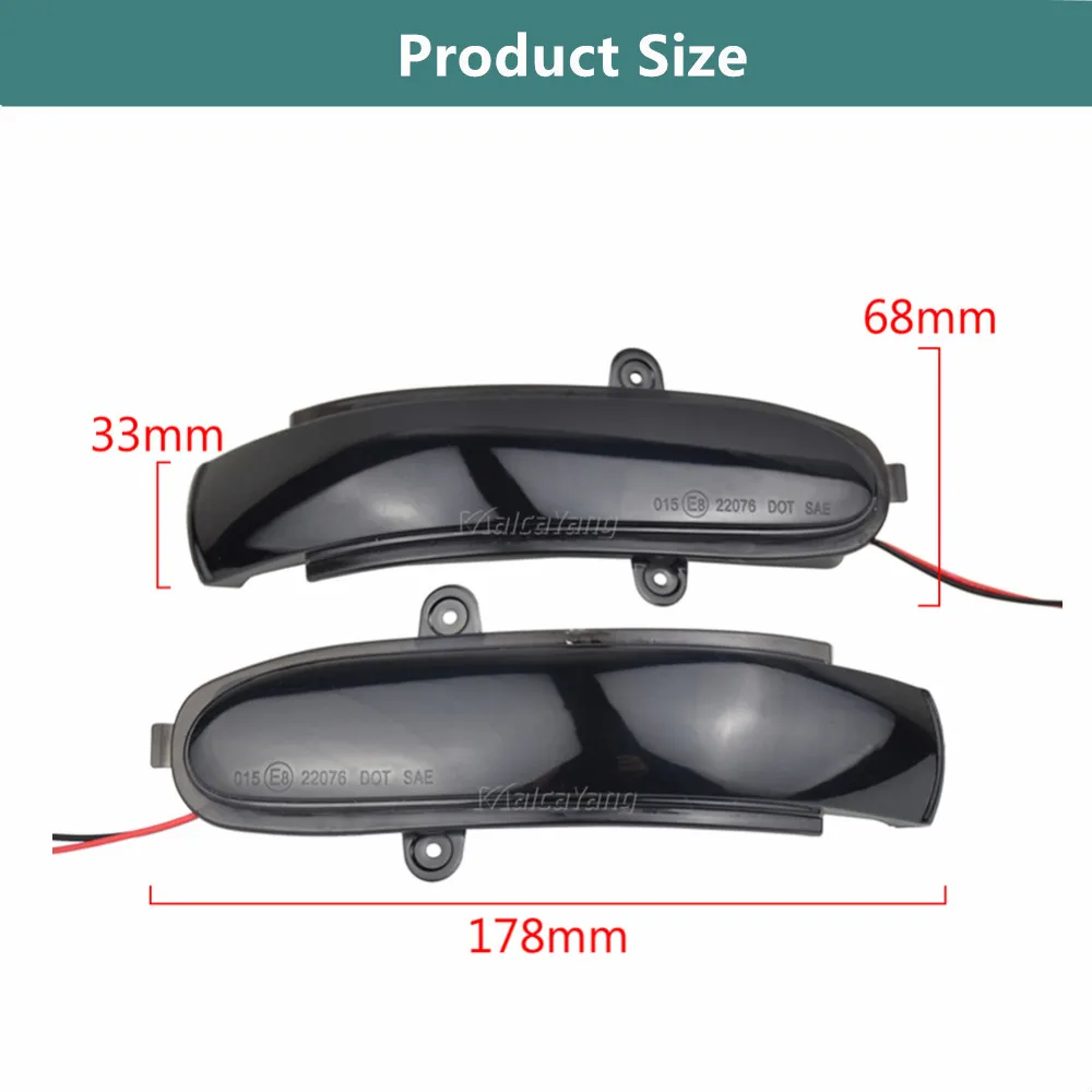 Intermitente espejo lateral LED – Mercedes Clase C W203 (2001-2007) - imagen 4