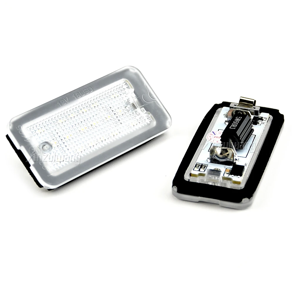 Luz LED matrícula blanco xenón 6000K sin error para Fiat 500 Abarth - imagen 4