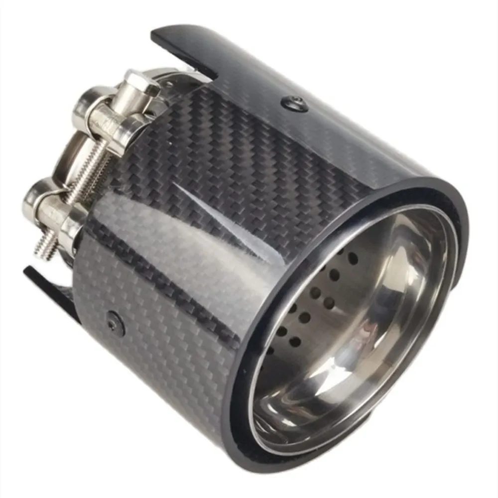 Punta de escape de fibra de carbono para BMW M2, M3 y M4 - imagen 3