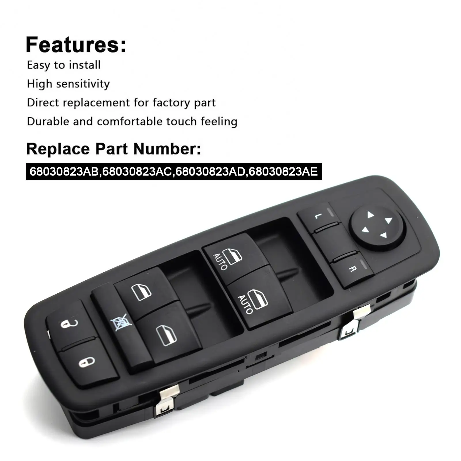 Interruptor elevalunas Master Dodge Durango/Grand Cherokee 2011-2012 - imagen 4