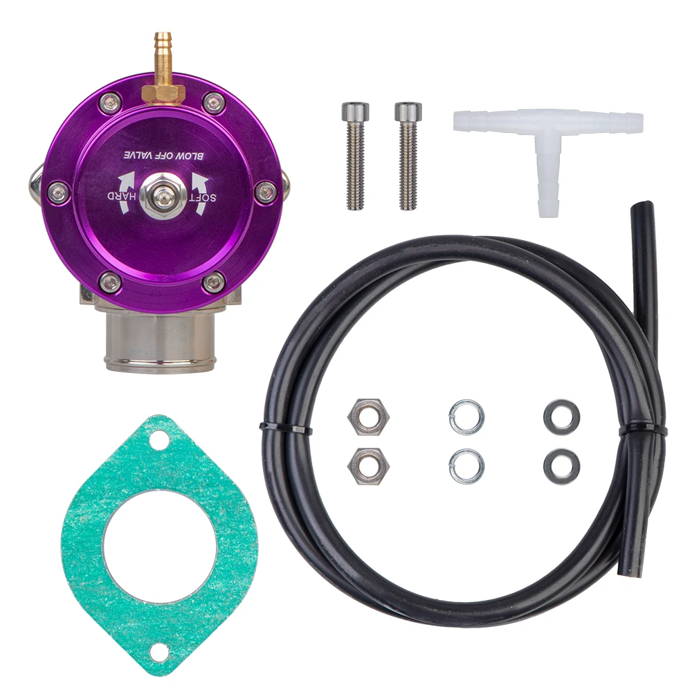 Válvula BOV de descarga turbo tipo S ajustable 25 PSI universal - imagen 4