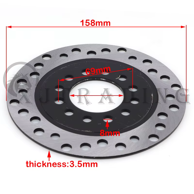 Pastillas de freno y manguera hidráulica