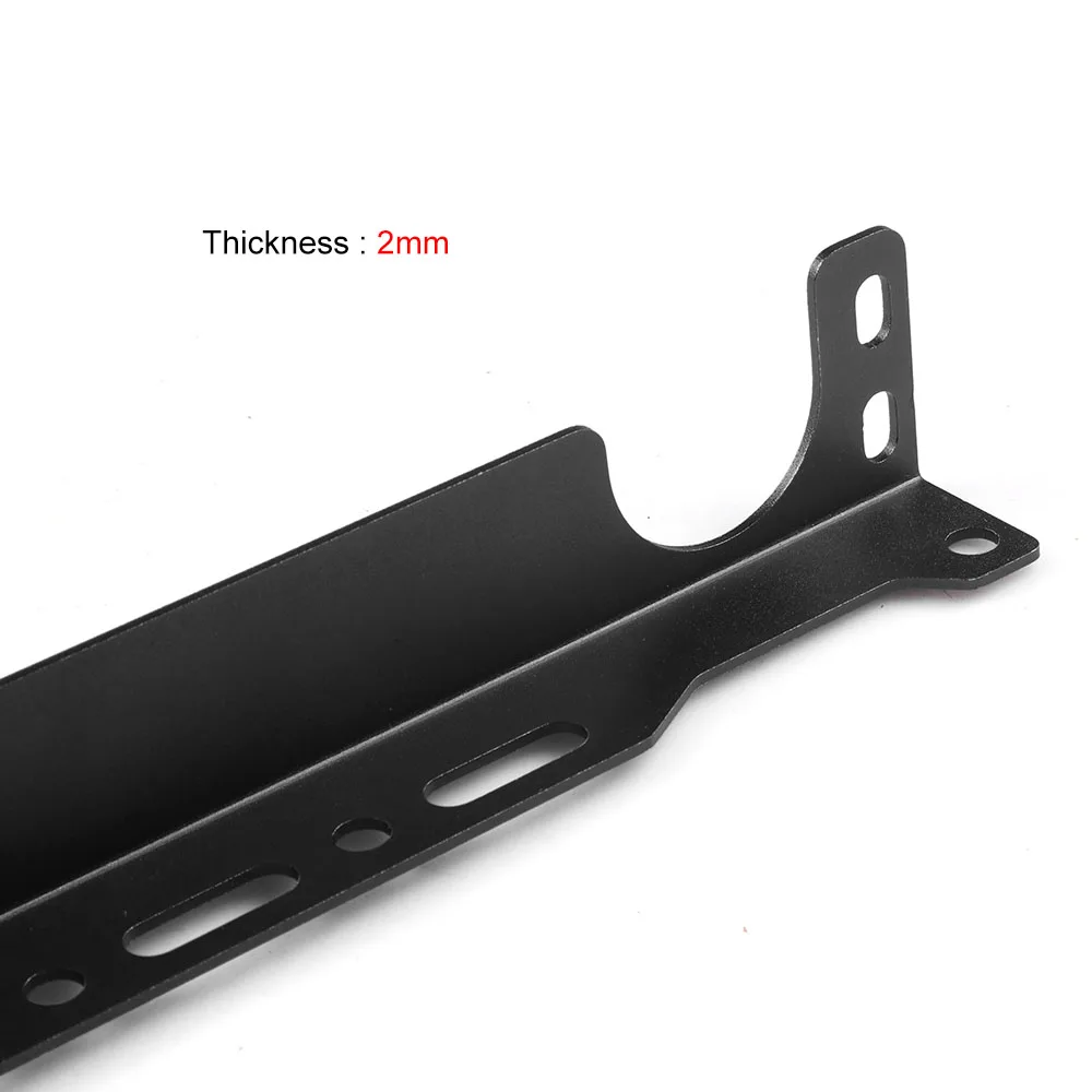 Dynoracing Trust-Kit de soporte de montaje Universal para enfriador de aceite de motor, 2mm de espesor, aluminio BX 101868 - imagen 4