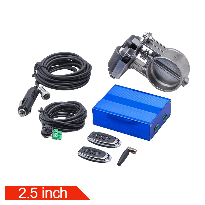 Wastegate eléctrica externa 2.5" regulable con mando remoto - imagen 2