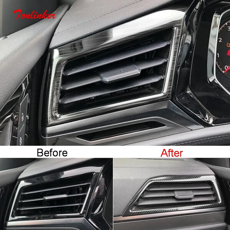 Tonlinker pegatinas metal interior consola VW Jetta MK7 2019-20