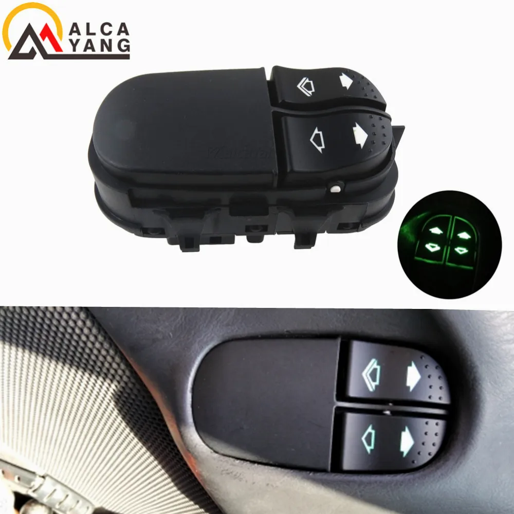 Elevador de ventanas de alta calidad, interruptor de coche duradero de alta confiabilidad, color negro, YS4T14529AA, para Ford Focus CAK MK1 1998-2005 - imagen 5