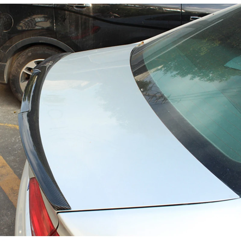 Alerón trasero estilo M4 en fibra de carbono para Audi A4 S4 B8