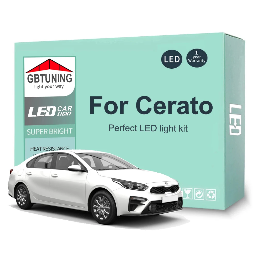 Kit bombillas LED interior Canbus – KIA Cerato/Spectra/K3 2000-2021