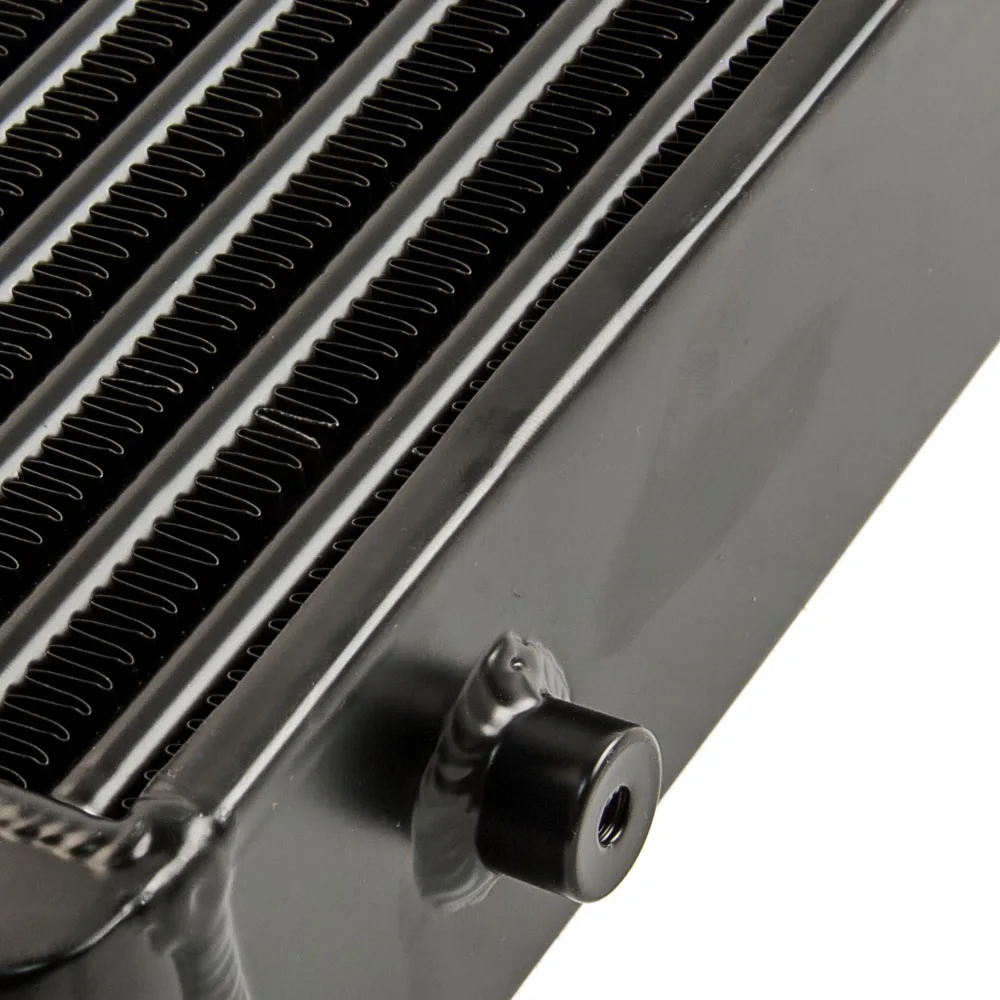 Intercooler frontal universal 600x300x76 mm, entradas de 3 pulgadas negro - imagen 5