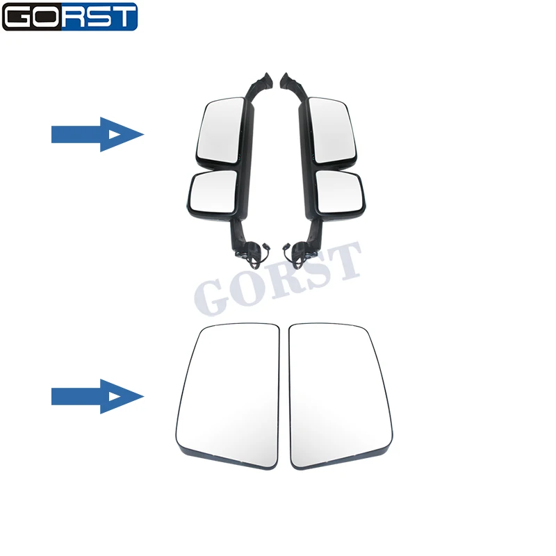 Espejo retrovisor exterior GORST para Mercedes-Benz Actros MP3