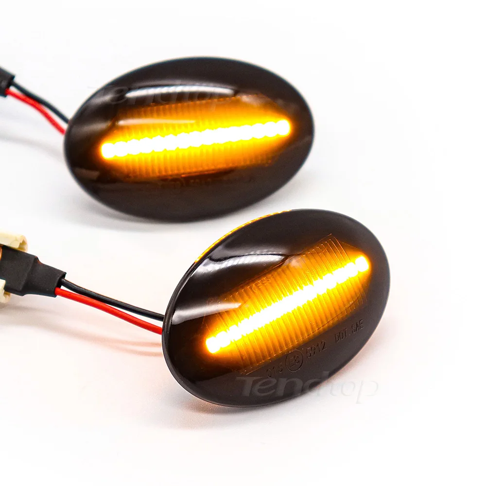 Luz de posición lateral secuencial LED para Ford Fiesta MK3/MK4 - imagen 2