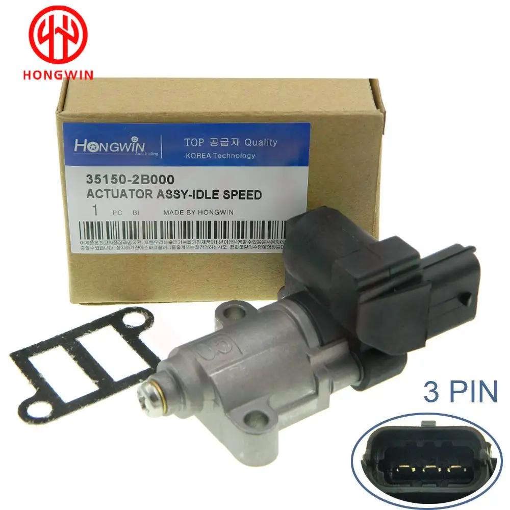 Válvula de control de aire en ralentí para Hyundai y Kia