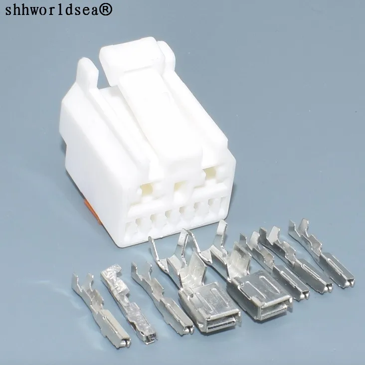 Shhworldsea conector hembra multipin para automóvil