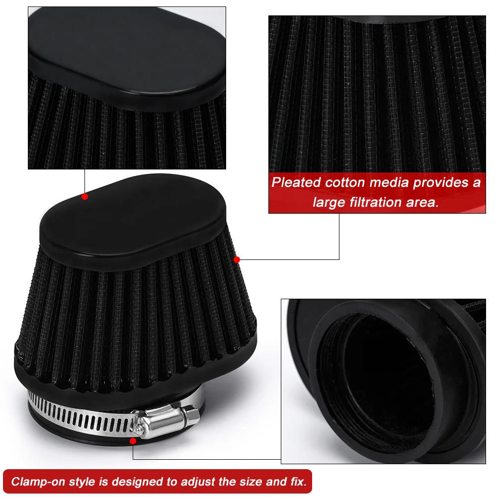 Filtro de aire cónico universal para coche y moto, varias medidas - imagen 4
