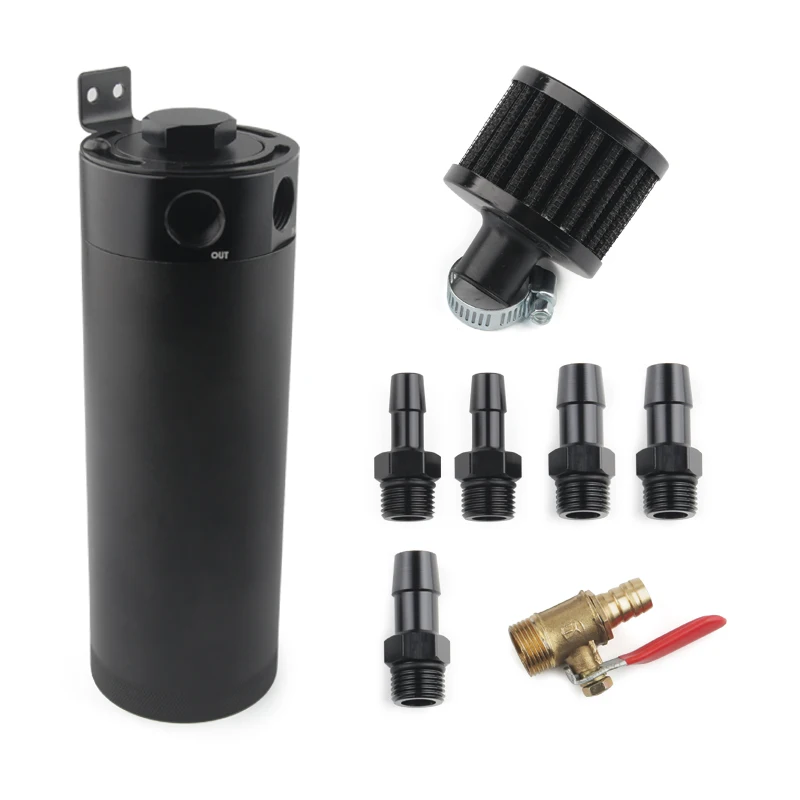 Separador de aceite de aluminio universal para filtro de ventilación - imagen 3