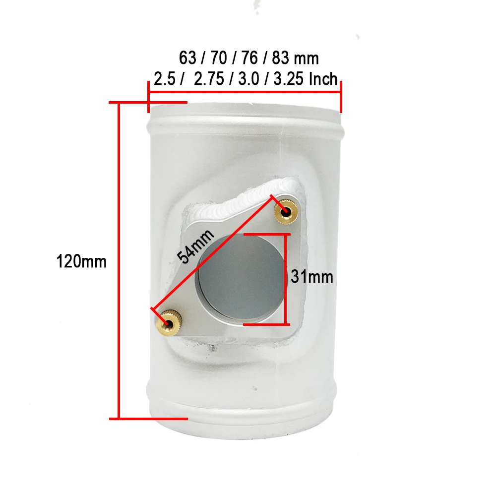 Spceddy Adaptador MAF 63-83 mm para Toyota Mazda3 y Mazda6 - imagen 2