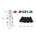M12x1.25 SILVER