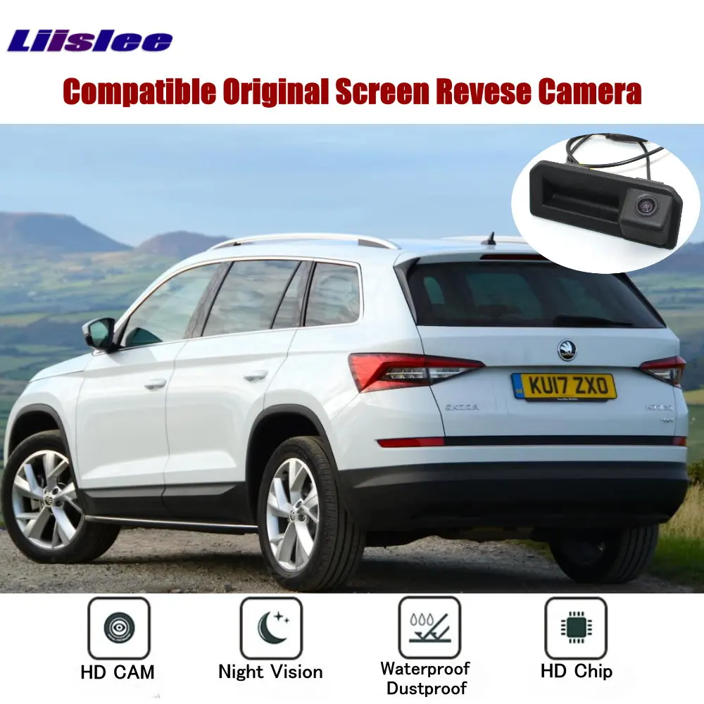 Adaptador cámara marcha atrás HD CCD Skoda Kodiaq y Karoq 2017-2023 - imagen 2