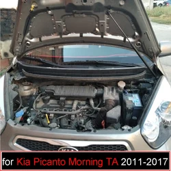 Amortiguadores de capó en fibra de carbono – Kia Picanto TA 2011-2017
