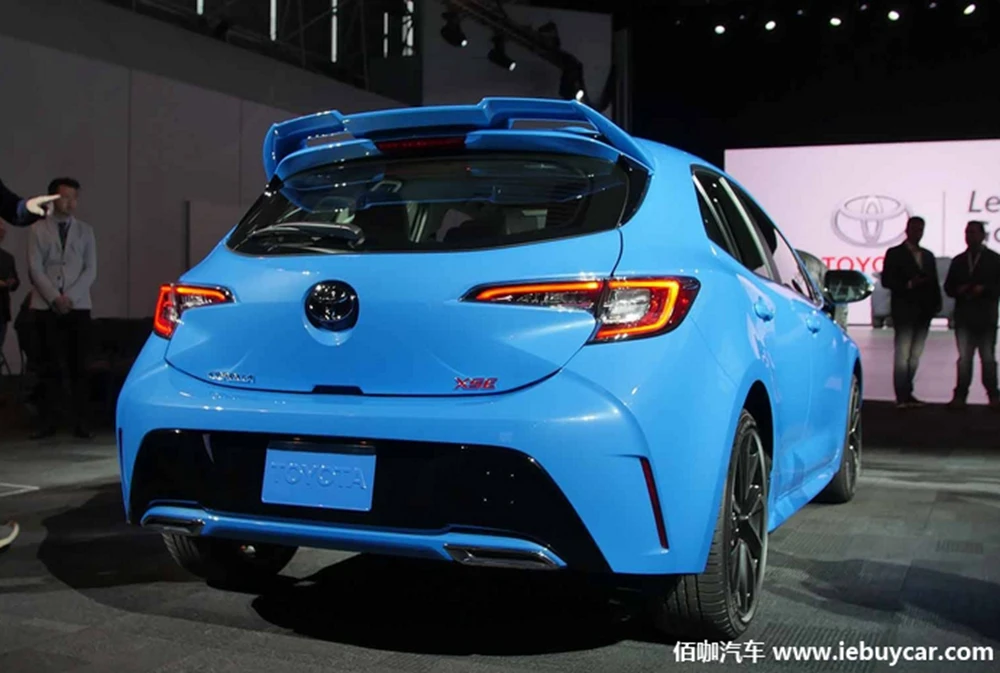 Alerón trasero de labio ABS para Toyota Corolla Hatchback 2019 - imagen 3