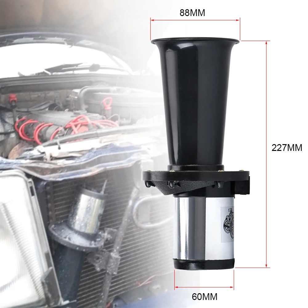 Klaxon vintage Ahooga 12V cromo – Ford Modelo T clásico - imagen 5
