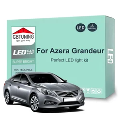 Kit bombillas LED interior CANBUS Hyundai Azera Grandeur TG/HG