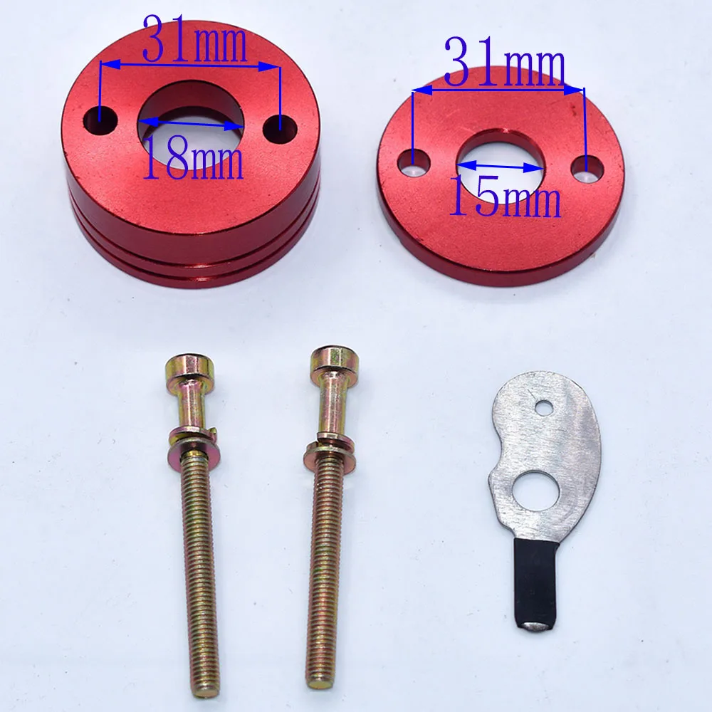 Adaptador carburador Vstack CNC – Toma aire filtro scooter 23-49cc - imagen 2