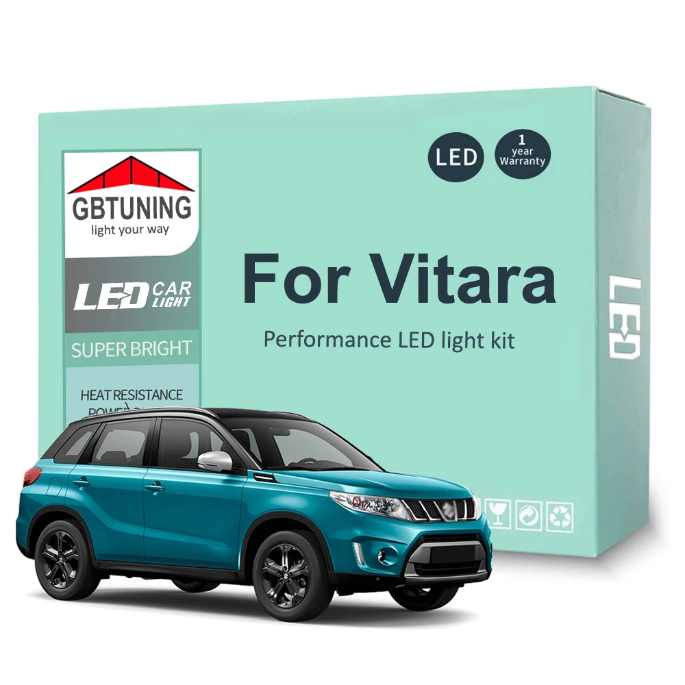 Kit bombillas LED interior Suzuki Vitara/Grand Vitara – Canbus