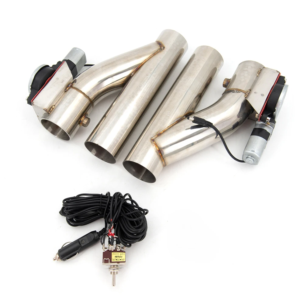 Válvula de corte de escape eléctrica 76 mm SS304 con interruptor - imagen 4