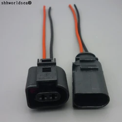 Shhworldsea conector de bocina 2 pines 3,5 mm 1J0973722/8D0973822